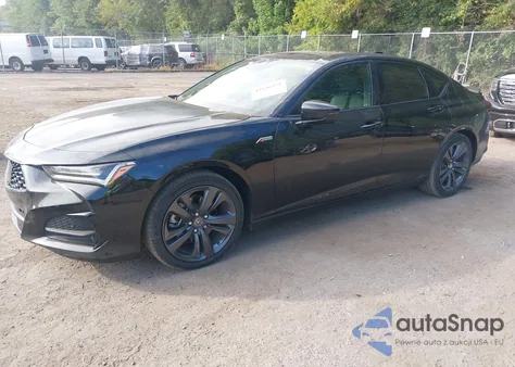 2023 Acura Tlx A-Spec Package из США, поврежденный, VIN 19UUB5F53PA001239